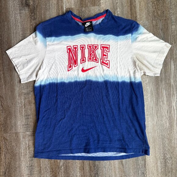 Vintage Nike Striped T Shirt XLarge - Picture 1 of 3
